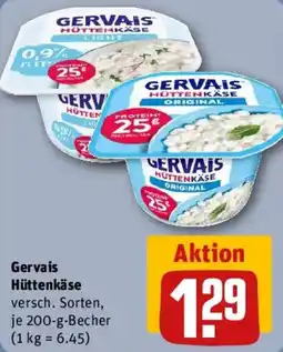 REWE Gervais Hüttenkäse Angebot