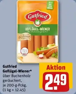 REWE Gutfried Geflügel-Wiener Angebot