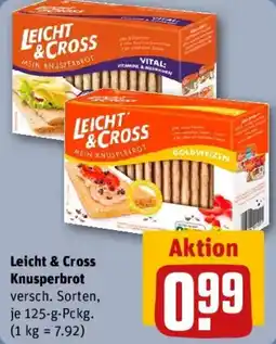 REWE Leicht & Cross Knusperbrot Angebot