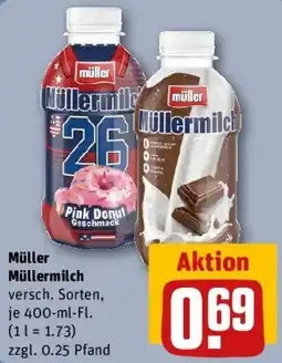 REWE Müller Müllermilch Angebot