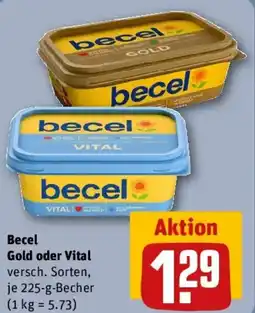 REWE Becel Gold oder Vital Angebot