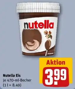 REWE Nutella Eis Angebot
