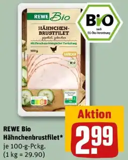 REWE REWE Bio Hähnchenbrustfilet Angebot