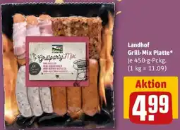 REWE Landhof Grill-Mix Platte Angebot