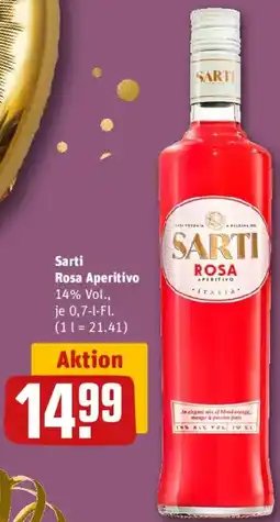 REWE Sarti Rosa Aperitivo Angebot