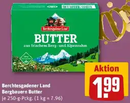 REWE Berchtesgadener Land Bergbauern Butter Angebot