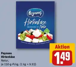 REWE Peynoos Hirtenkäse Angebot