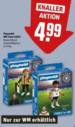 REWE Playmobil WM Team 2026 Angebot
