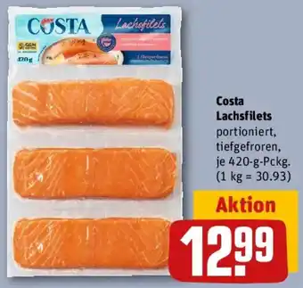 REWE Costa Lachsfilets Angebot