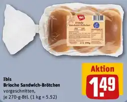 REWE Ibis Brioche Sandwich-Brötchen Angebot