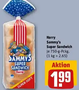 REWE Harry Sammy's Super Sandwich Angebot