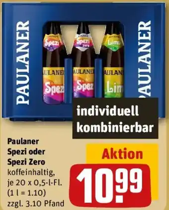 Paulaner Spezi oder Spezi Zero