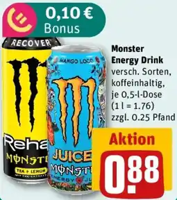 REWE Monster Energy Drink Angebot