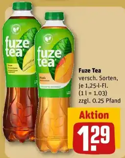 REWE Fuze Tea Angebot