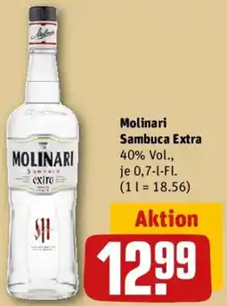 REWE Molinari Sambuca Extra Angebot