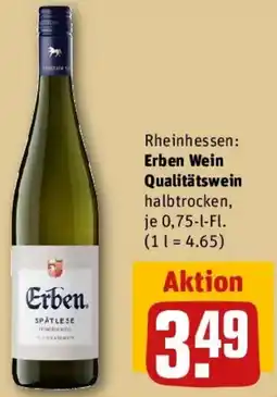 REWE Erben Wein Qualitätswein Angebot