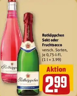 REWE Rotkäppchen Sekt oder Fruchtsecco Angebot
