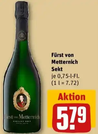 REWE Fürst von Metternich Sekt Angebot
