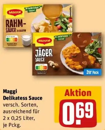 REWE Maggi Delikatess Sauce Angebot