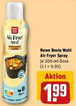 REWE Rewe Beste Wahl Air Fryer Spray Angebot