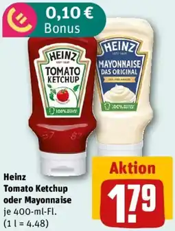 REWE Heinz Tomato Ketchup oder Mayonnaise Angebot