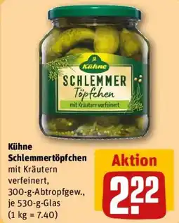 REWE Kühne Schlemmertöpfchen Angebot