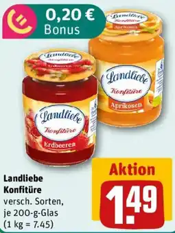 REWE Landliebe Konfitüre Angebot