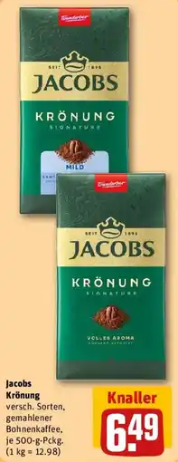 REWE Jacobs Krönung Angebot
