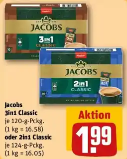 REWE Jacobs 3in1 Classic oder 2in1 Classic Angebot