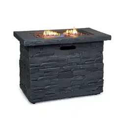 Netto Marken-Discount Anafi Gas-Feuerstelle 40.000BTU/13kW Abdeckung Edelstahlbrenner Angebot