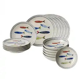 Netto Marken-Discount Ritzenhoff & Breker Teller-Set Maro 18er Set Angebot