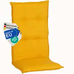 Netto Marken-Discount NYVI Gartenstuhl-Auflage Barcelona – Hochlehnerauflage für Gartenstühle Anzahl:1xDessin:Senfgelb Angebot