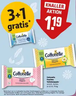 REWE Cottonelle Feuchtes Toilettenpapier Angebot