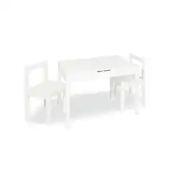 Netto Marken-Discount Kindersitzgruppe „Linnea”, weiß, 3-tlg Angebot