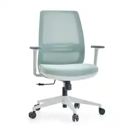 Netto Marken-Discount hjh OFFICE Home Office Bürostuhl PROFONDO ECO W Stoff / Netzstoff mit Armlehnen Angebot