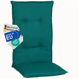 Netto Marken-Discount NYVI Gartenstuhl-Auflage Barcelona – Hochlehnerauflage für Gartenstühle Anzahl:1xDessin:Türkis Angebot