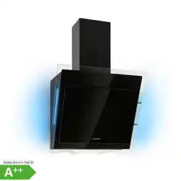 Netto Marken-Discount Mirage 90 Dunstabzugshaube 550 m³/h Touch-Panel RGB-Ambiente-Licht A++ Schwarz Angebot