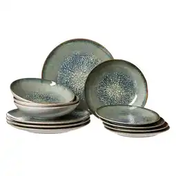 Netto Marken-Discount Ritzenhoff & Breker Teller-Set Verde 12er Set Angebot