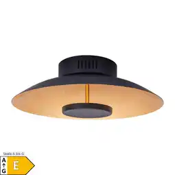 Netto Marken-Discount Näve LED Deckenleuchte FIRENZE Ø: 30cm schwarz/gold Angebot