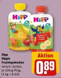 REWE Hipp Hippis Fruchtquetschen Angebot
