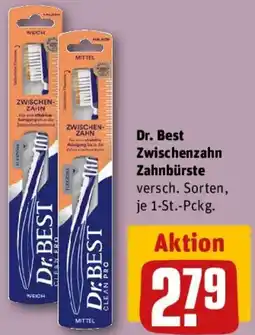 REWE Dr. Best Zwischenzahn Zahnbürste Angebot