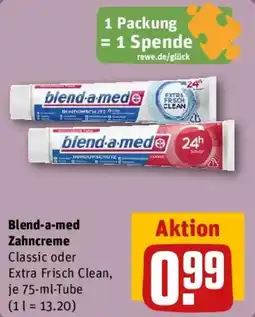 REWE Blend-a-med Zahncreme Angebot