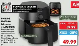 Kaufland PHILIPS Heißluftfritteuse NA120/00 Angebot