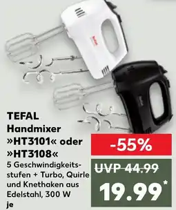 Kaufland TEFAL Handmixer HT3101 oder HT3108 Angebot