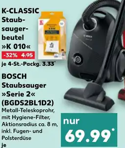 Kaufland BOSCH Staubsauger Serie 2 Angebot