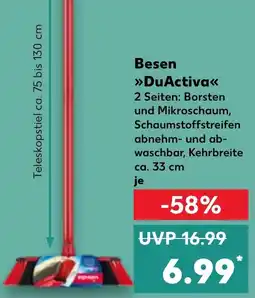 Kaufland Vileda Besen DuActiva Angebot
