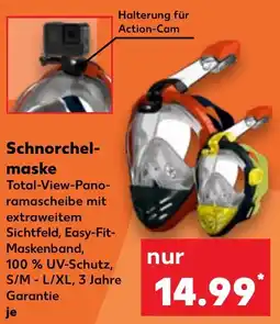 Kaufland CRIVIT Schnorchelmaske Angebot