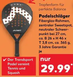 Kaufland CRIVIT Padelschläger Angebot