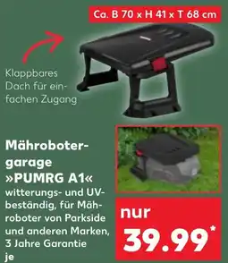Kaufland PARKSIDE Mährobotergarage PUMRG A1 Angebot