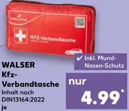 Kaufland WALSER Kfz Verbandtasche Angebot